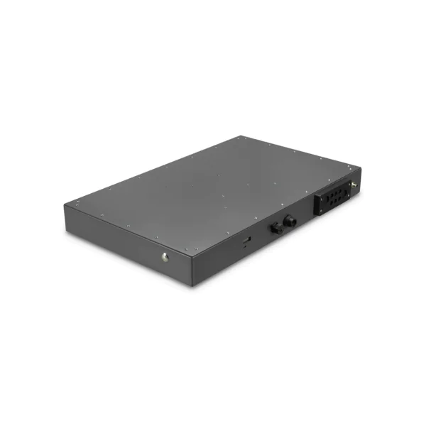 PI 16 industrial computer panel, powder coated, with cable entry